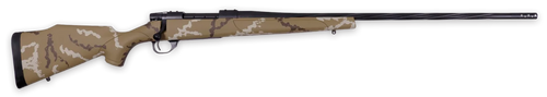 Weatherby Vanguard Outfitter 6.5 Creedmoor, 24" Threaded Barrel, Tan w/ Brown & White Sponge, 4rd