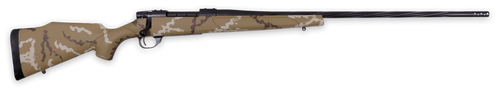 Weatherby Vanguard Outfitter 7mm Remington Magnum, 24" Threaded Barrel, Tan w/ Brown & White Sponge, 3rd