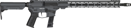 CMMG Resolute MK17 9mm, 16.1" Taper Threaded Barrel, Sniper Gray Cerakote, CMMG RipStock, 33rd