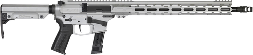 CMMG Resolute MK17 9mm, 16.1" Taper Threaded Barrel, Titanium Cerakote, CMMG RipStock, 33rd