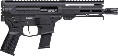 CMMG Dissent MKG 45 ACP, 6.5" Taper Threaded Barrel, Black Cerakote, 13rd