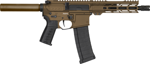 CMMG Banshee MK4 4.6x30mm, 8" Taper Threaded Barrel, Midnight Bronze Cerakote, Pistol Tube, 40rd