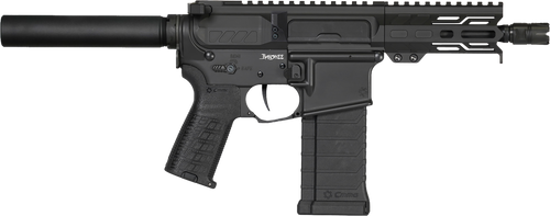 CMMG Banshee MK4 5.7x28mm, 5" Taper Threaded Barrel, Black Cerakote, Buffer Tube, 32rd