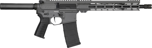CMMG Banshee MK4 5.56x45mm, 12.5" Taper Threaded Barrel, Tungsten Cerakote, Pistol Tube, 30rd