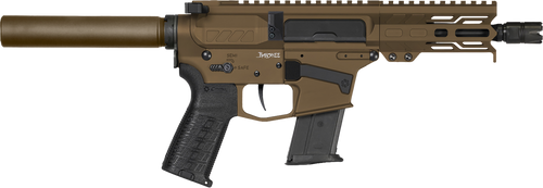 CMMG Banshee MK57 5.7x28mm, 5" Taper Threaded Barrel, Midnight Bronze Cerakote, Pistol Tube, 20rd