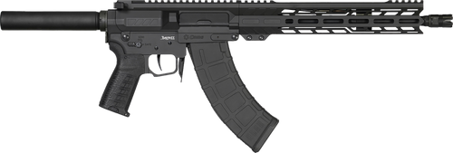 CMMG Banshee MK47 7.62x39mm, 12.5" Taper Threaded Barrel, Black Cerakote, Buffer Tube, 30rd