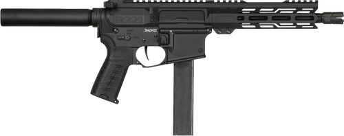 CMMG Banshee MK17 9mm, 5" Taper Threaded Barrel, Black Cerakote, Pistol Tube, 21rd