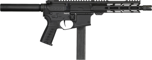 CMMG Banshee MK17 9mm, 8" Taper Threaded Barrel, Black Cerakote, Pistol Tube, 21rd