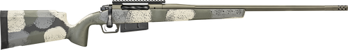 Springfield 2020 Waypoint 7mm PRC, 24" Fluted Barrel, Evergreen Camo, Hybrid Profile, Green Rec, 3rd