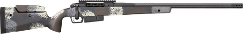 Springfield 2020 Waypoint 300 PRC, 24" Carbon Fiber Barrel, Ridgeline Camo, Adjustable Comb, Black Rec, 3rd