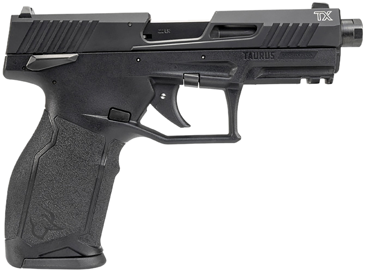 Taurus TX22 Gen 2 22 LR, 4.6" Threaded Barrel, Black Polymer, 22rd