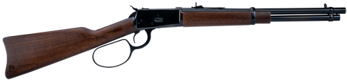 Heritage 92 Ranch Hand 44 Remington Magnum, 16.5" Barrel, Black Rec, Hardwood Stock, 8rd