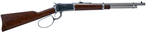 Heritage 92 Ranch Hand 44 Remington Magnum, 18" Barrel, Stainless Receiver, Hardwood Furniture, 8rd