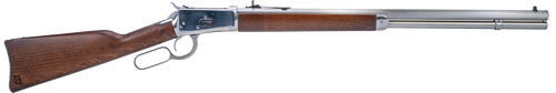 Heritage 92 Ranch Hand 45 Colt, 24" Barrel, Silver Rec, Hardwood Stock, 12rd