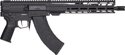 CMMG Dissent MK47 7.62x39mm, 12.5" Threaded Barrel, Black Armor Cerakote, 30rd
