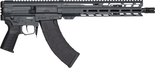 CMMG Dissent MK47 7.62x39mm, 12.5" Threaded Barrel, Sniper Gray Cerakote, 30rd