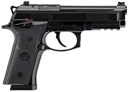Beretta 92GTS Centurion 9mm, 4.25" Barrel, Black, Optic Ready 15rd