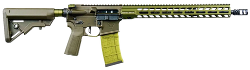 Stag Arms Stag-15 223 Remington/5.56x45mm, 16" Threaded Barrel, Olive Drab Green, M-Lok Handguard, 30rd