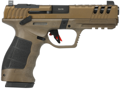 SAR USA SAR9 Gen 3 9mm, 4.4" Barrel, Bronze Cerakote, 17rd
