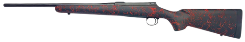 Sauer 100 Pantera XT Sports South Exclusive 243 Winchester 22" Threaded Barrel, Black/Red Webbing, Matte Blued Rec, 5rd