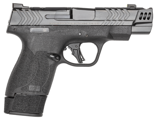 Smith & Wesson M&P9 Shield Plus 9mm, 4" Barrel, Black, Optic Ready, NMS, 15rd