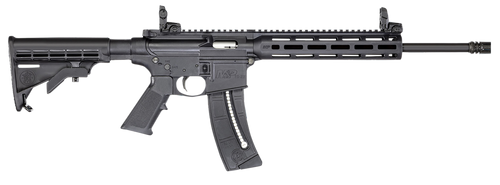 Smith & Wesson M&P 15-22 Sport Bundle 22 LR, 16.5" Threaded Barrel, Black, M-Lok Handguard, 25rd