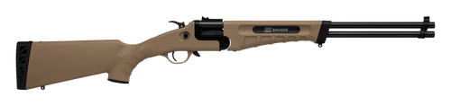 Savage 42 Takedown Combo 22 WMR/410 Gauge, 20" Barrel, Flat Dark Earth Synthetic, Black Rec, 2rd
