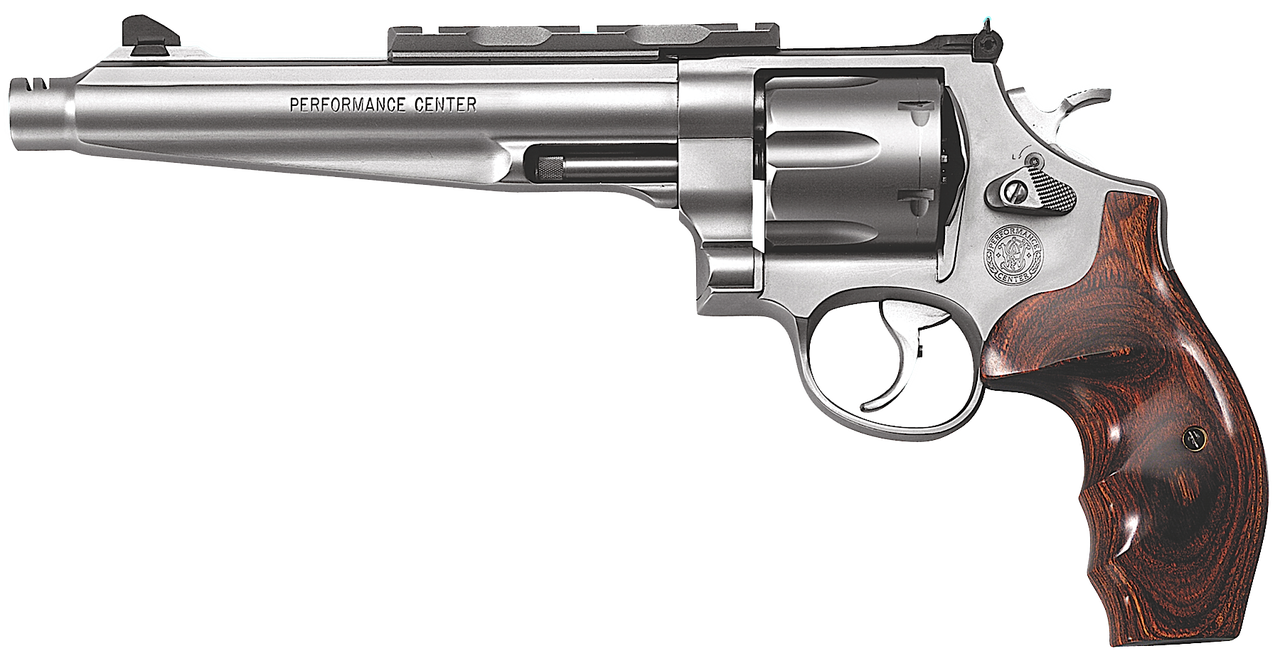 Smith &amp; Wesson 629 Performance Center, .44 Mag, 7.5", 6rd, Wood Grips