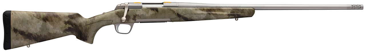 Browning X-Bolt Western Hunter 6.5 Creedmoor 22" ss Barrel A-TACS Camo Stock, Brake