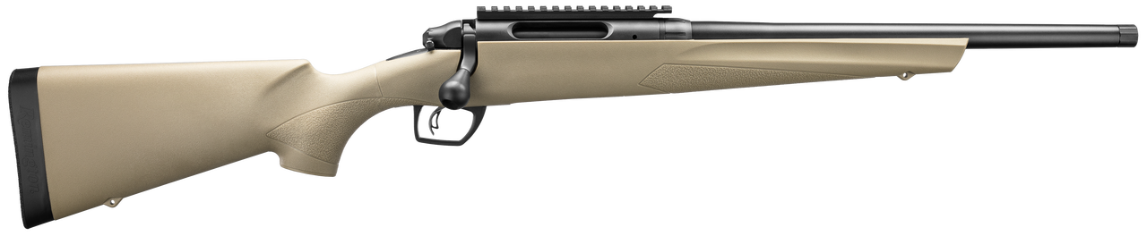 Remington Model 783, Bolt Action Rifle, 300 Blackout, 16.5" Heavy Threaded Barrel, 1:9 Twist, Flat Dark Earth, Synthetic Stock with SuperCell Recoil Pad, Right Hand, 4Rd, Detachable Magazine, CrossFire Adjustable Trigger