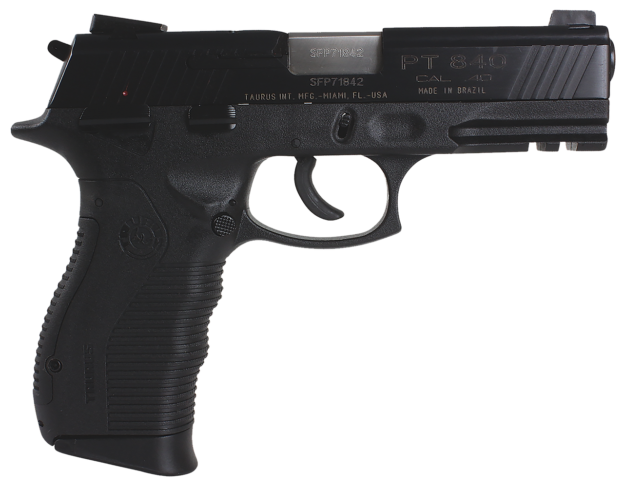 Taurus Model 840 .40 SW 4" Barrel Blue Finish, Ambidextrous Decocker, Novak Sights, 15 Rnd Mag