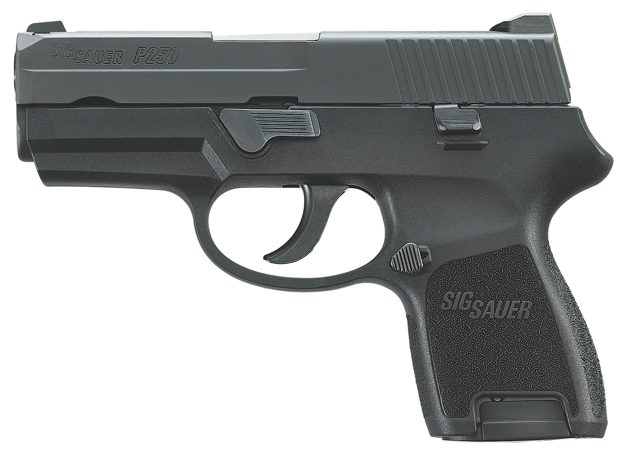 SIG P250 9mm, 3.6", DAO, Contrast Sights, 12rd Mag