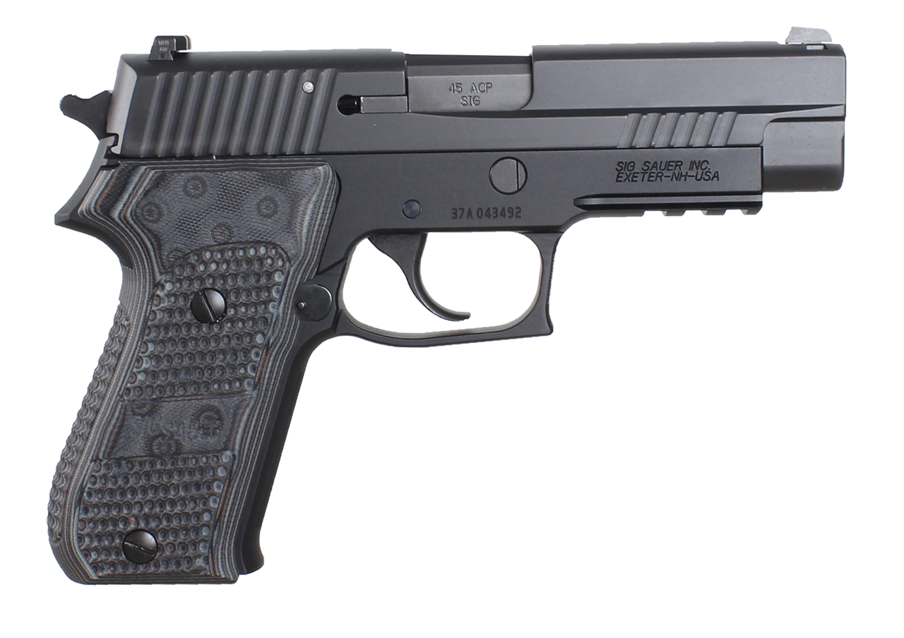 Sig P220 Extreme 45 ACP 4.4" Barrel Custom G-10 Grips, Night Sights, 8 Rd Mag
