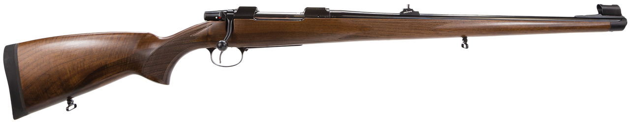 CZ 550FS 6.5x55 Swede Bolt 20.47, Walnut Mannlicher Stk Blued, 5 rd