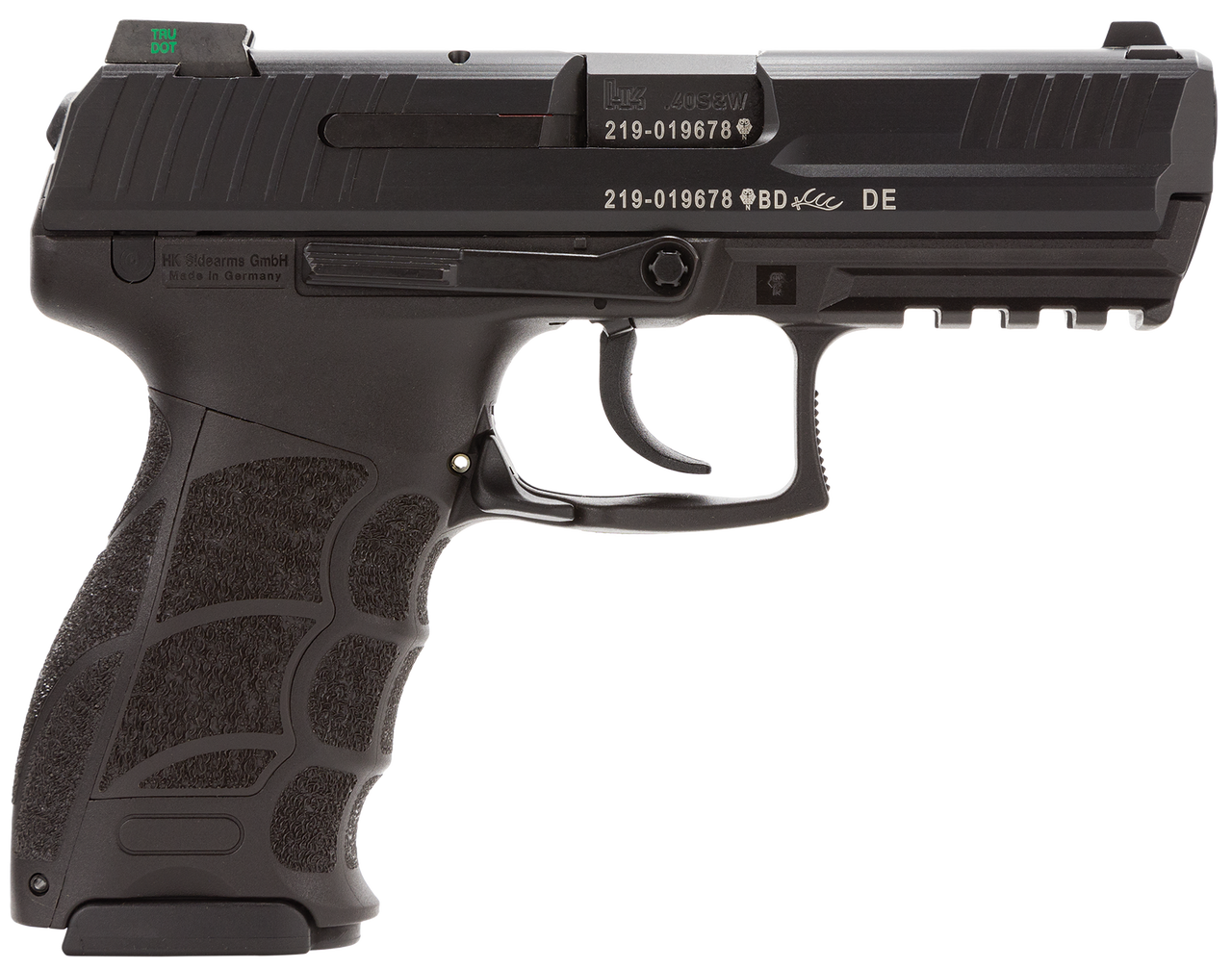 HK P30 (V1) "light" LEM DAO, three 13rd magazines and night sights