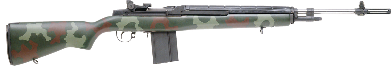 Springfield M1A Super Match Semi-Auto 7.62 NATO 22" Camo Synthetic Stock SS 10rd