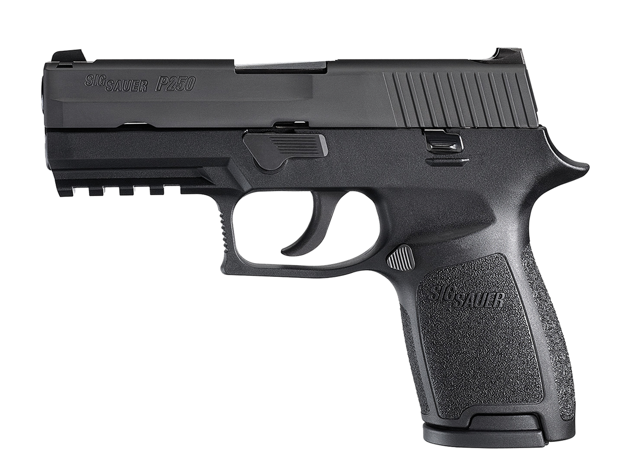 SIG P250 Compact .357SIG 3.9 Barrel Siglite Night Sights Black Nitron Slide Finish 9rd - MA Compliant