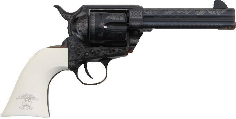 Traditions 1873 Liberty 6rd 4.75″ Blued Engraved