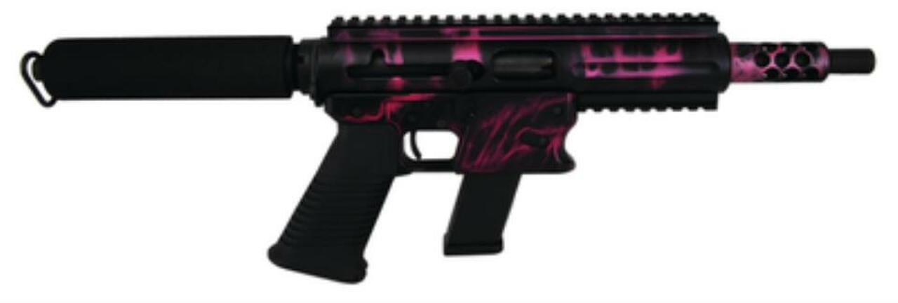 Aero Survival Pistol 9mm 6.5" Barrel Pink Attitude 15rd