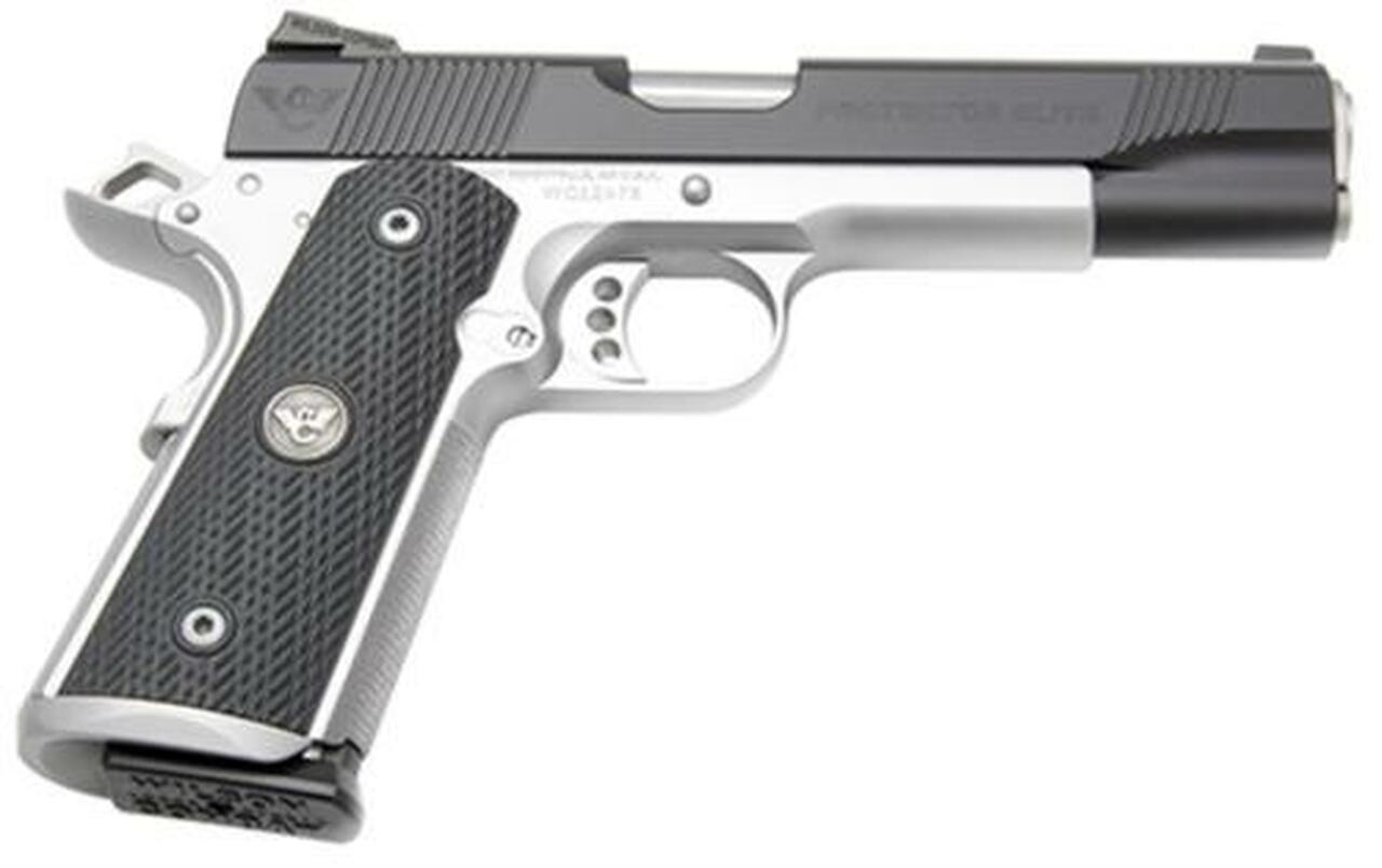 Wilson Protector Elite 45 ACP 5" Barrel TF G10 Starburst Grips 8rd Mag