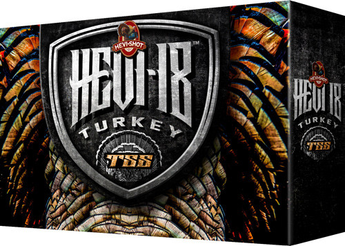 HEVI-Shot Turkey TSS 12 Ga, 3.5", 2 1/4 oz, Tungsten, 7 Shot, 5Bx/10Cs