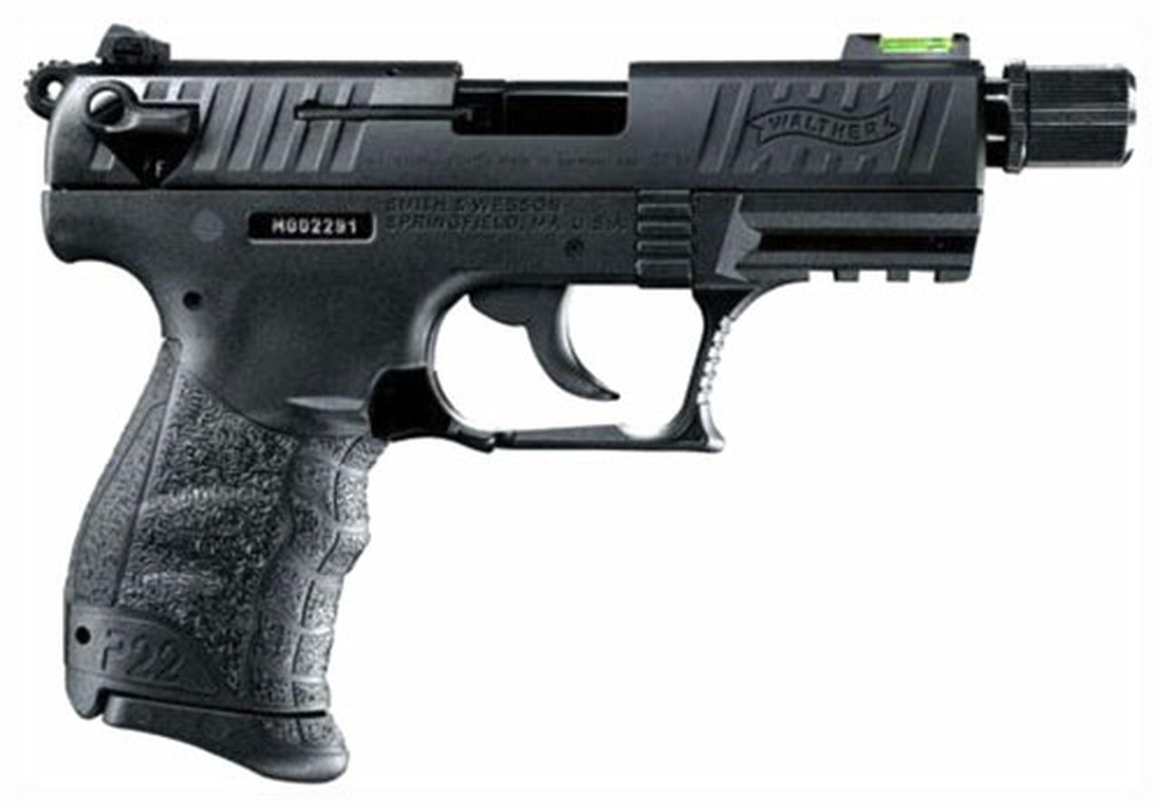 Walther P22, 3.4" Threaded Barrel, 10 Rnd Mag