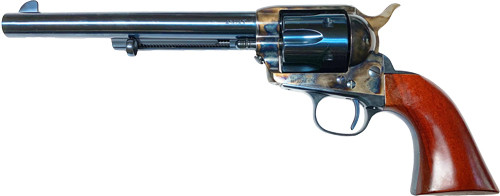Cimarron Model P 45 Colt, 7.5" Barrel, Case Hardened Frame, Blued Cylinder/Barrel, 6rd