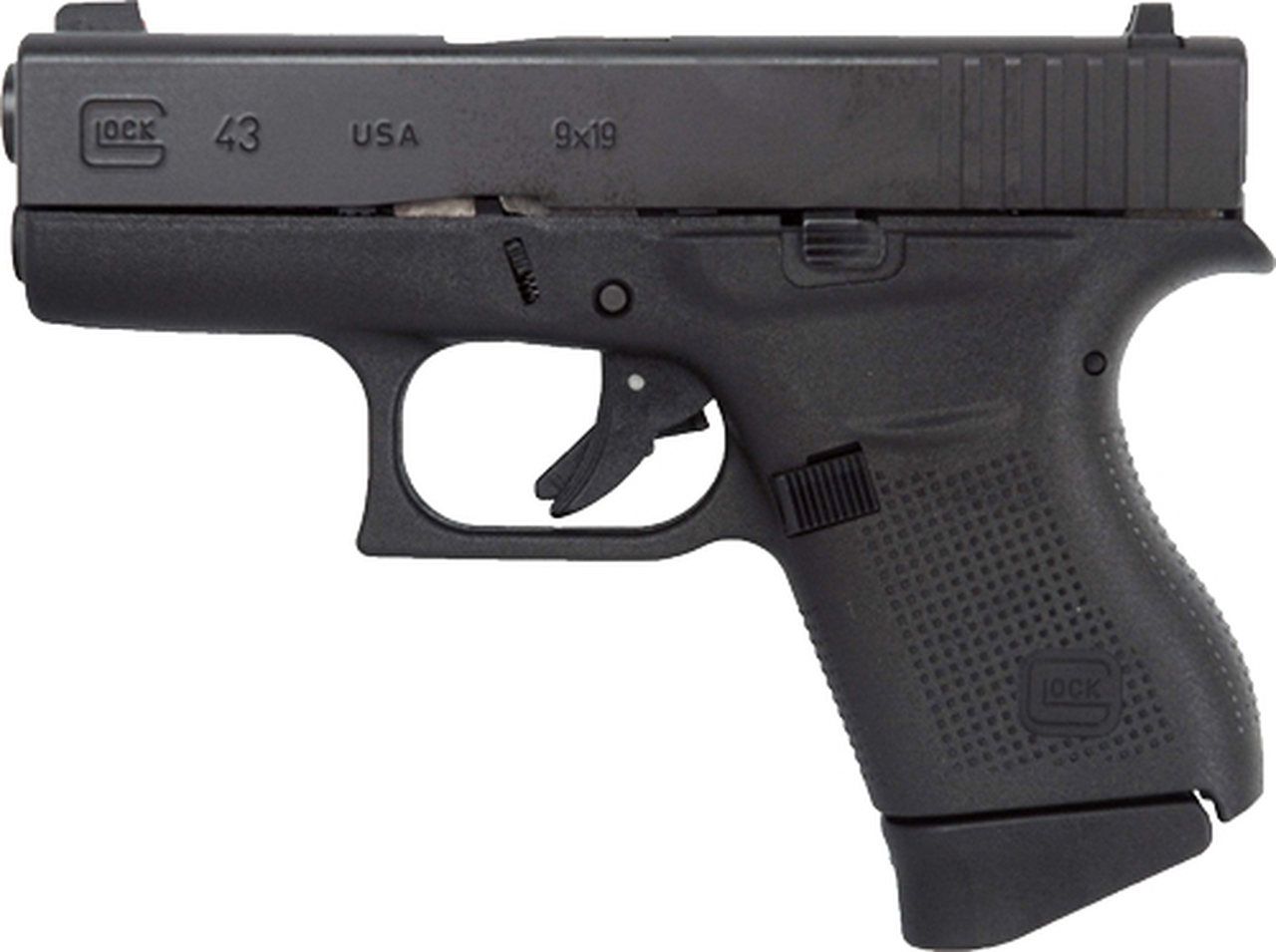Glock G43 G3 9mm 6+1 3.39 Ns