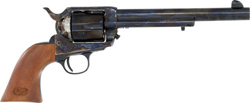 Cimarron Calvary 45 Colt, 7.5" Barrel, Color Case Hardened, Walnut Grips, 6rd