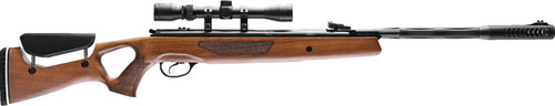 Hatsan Mod 65 Air Rifle 22 Pellet, Walnut Stock, 3-9x32 Scope