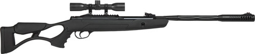 Hatsan AirTact Rifle 177 Pellet, Black, 4x32 Scope