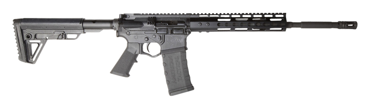 ATI Omni Hybrid Maxx 5.56/.223, 16" Barrel, Alpha Stock, Black, 30rd