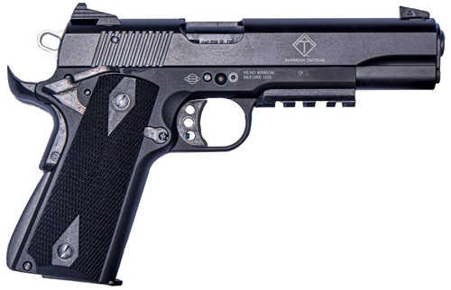 GSG 1911 ADOP 22 LR, 5" Barrel, Black, Picatinny Rail, 10rd