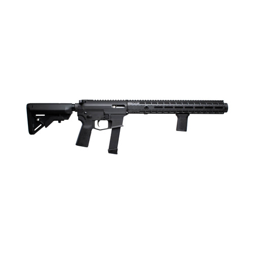 Angstadt Vanquish 9mm, 16" Barrel, Black, Integral Suppressed Rifle, 17rd
